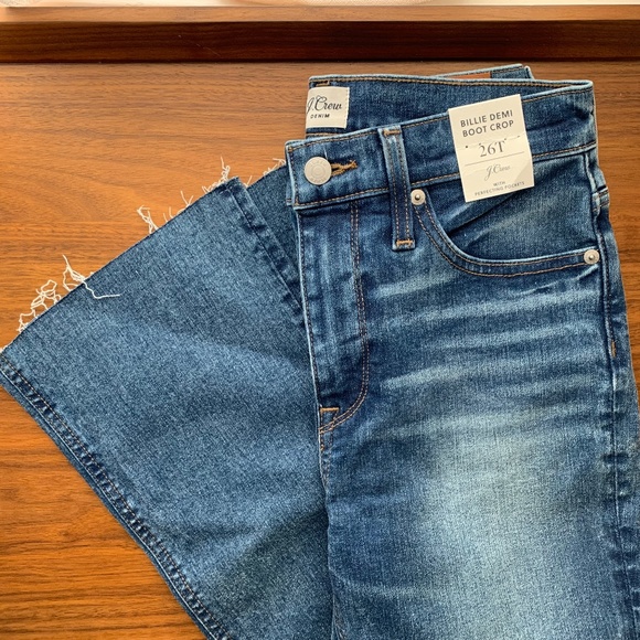 JCrew billie demi-boot crop jeans - Picture 3 of 5